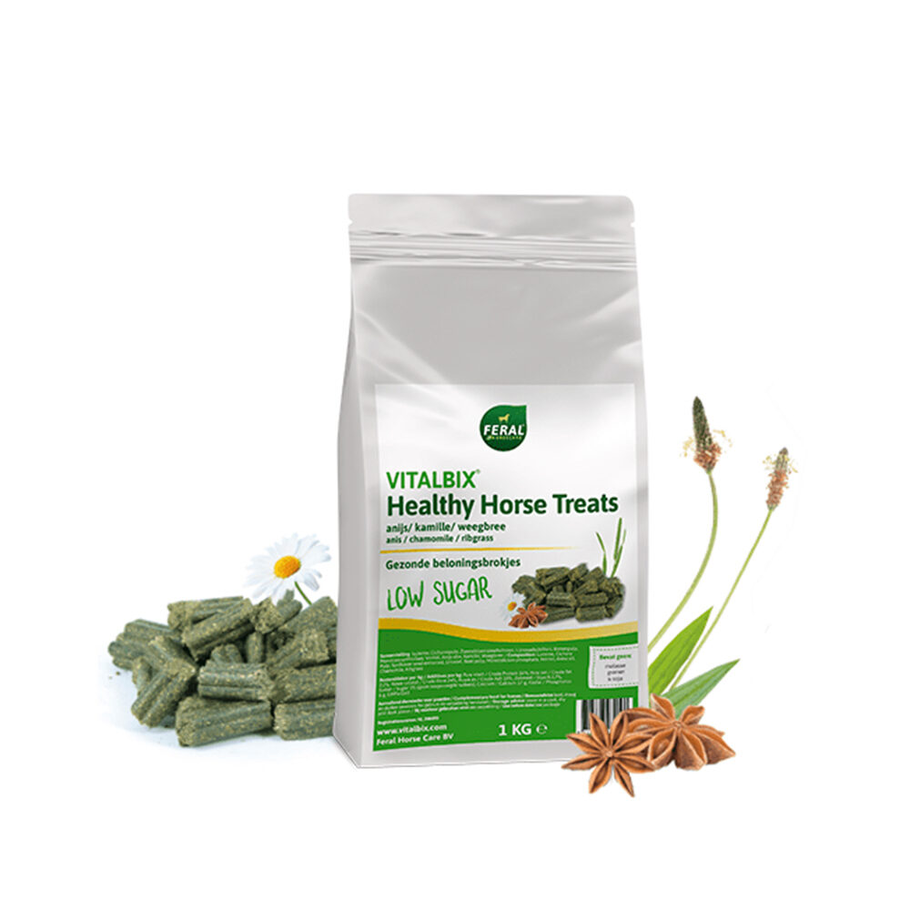 Vitalbix Healthy Horse Treats - Brennnessel - 1 Kg