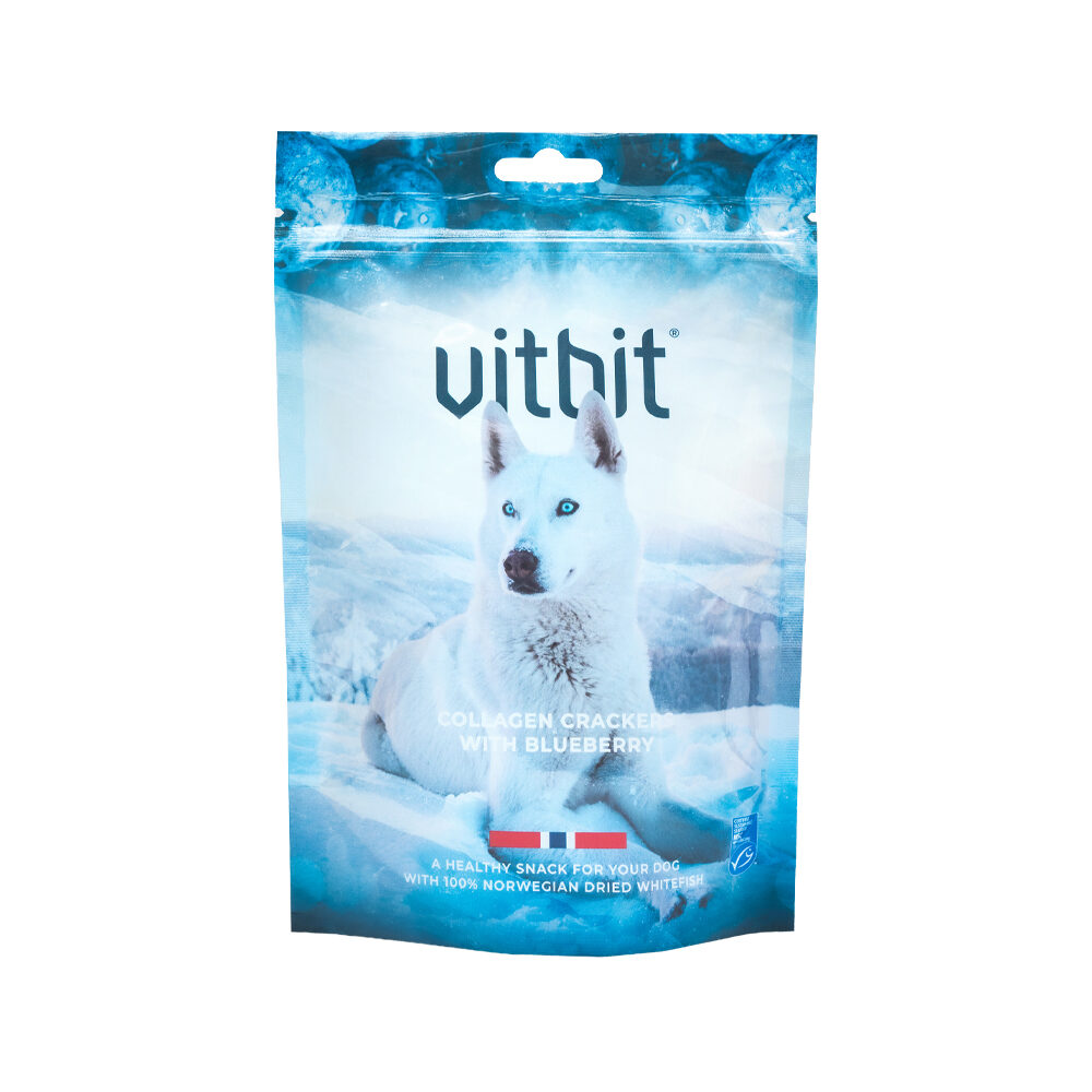 Vitbit Collagen Crackers - Blueberry