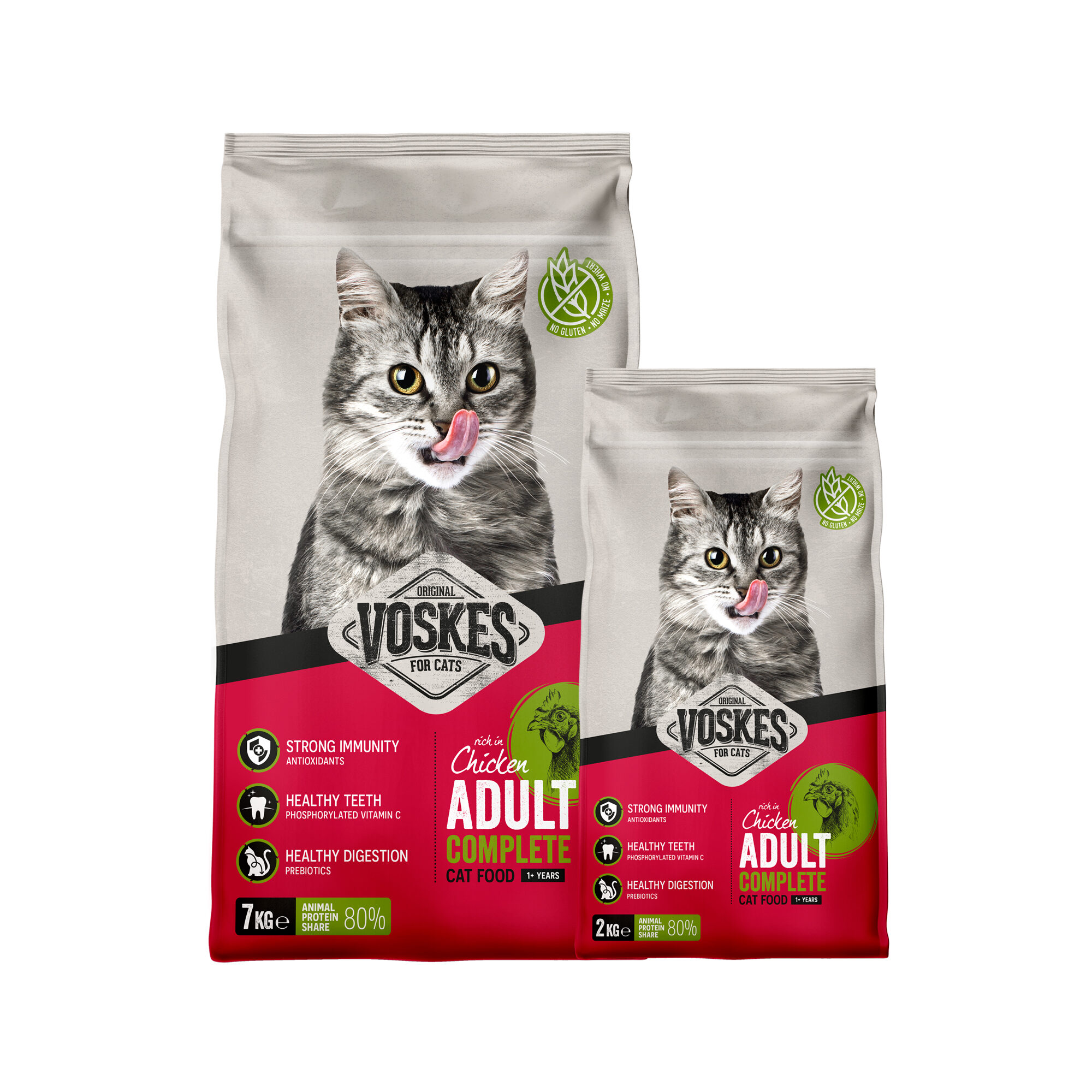 Voskes Adult Kattenvoer - Kip
