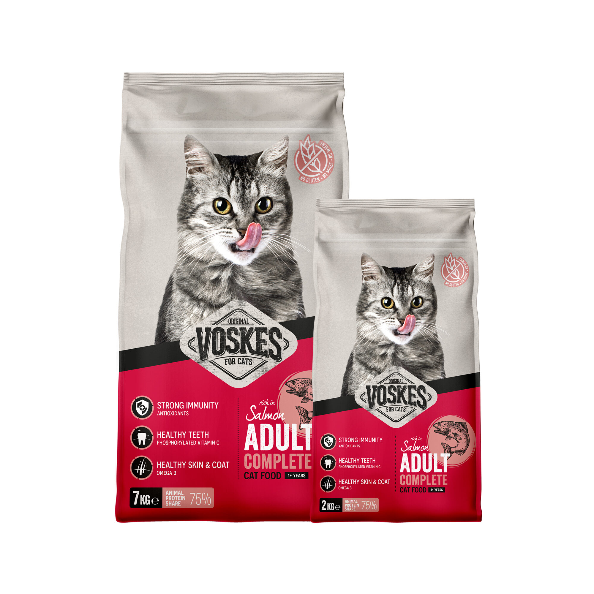 Voskes Adult Kattenvoer - Zalm