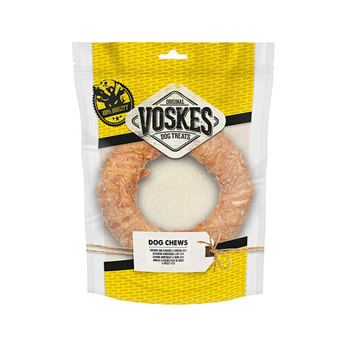 Voskes Kauwring Runderhuid & Kip