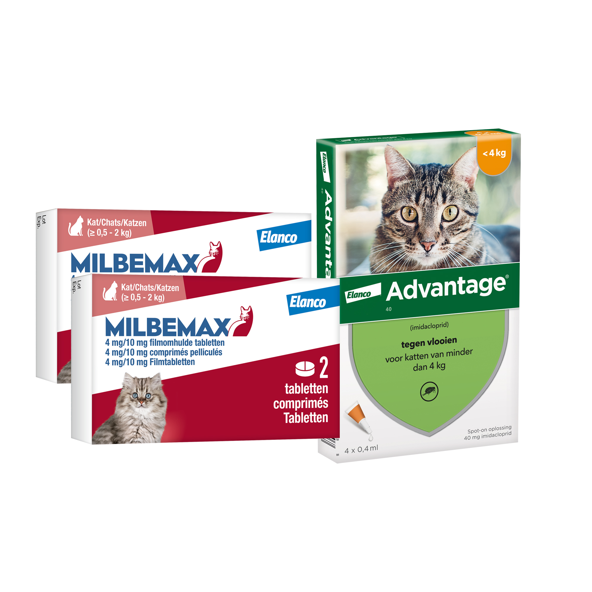 Elanco Preventiepakket Kitten 1 - 2 kg