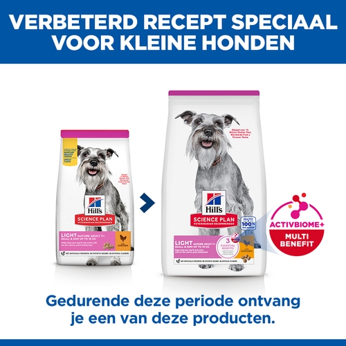 Hill's Science Plan Small & Mini - Mature Adult 7+ - Light - Kip