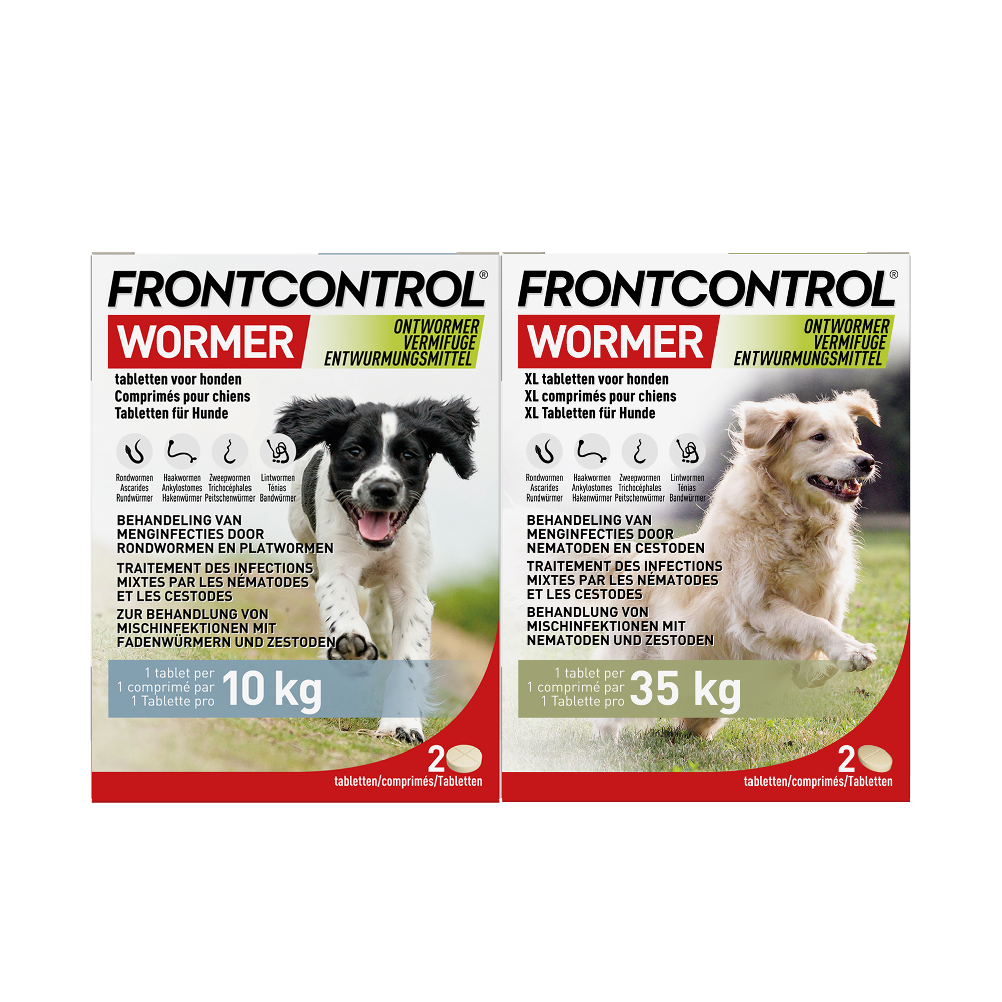 Frontcontrol Wormer Hond