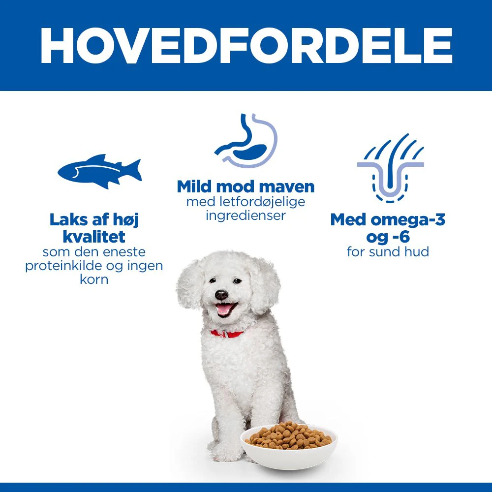 Hill's Science Plan Hypoallergenic Adult Small & Mini Dog Food - Laks