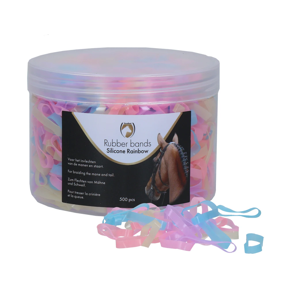 Excellent Rubber Bands Silicone - Arc-en-ciel