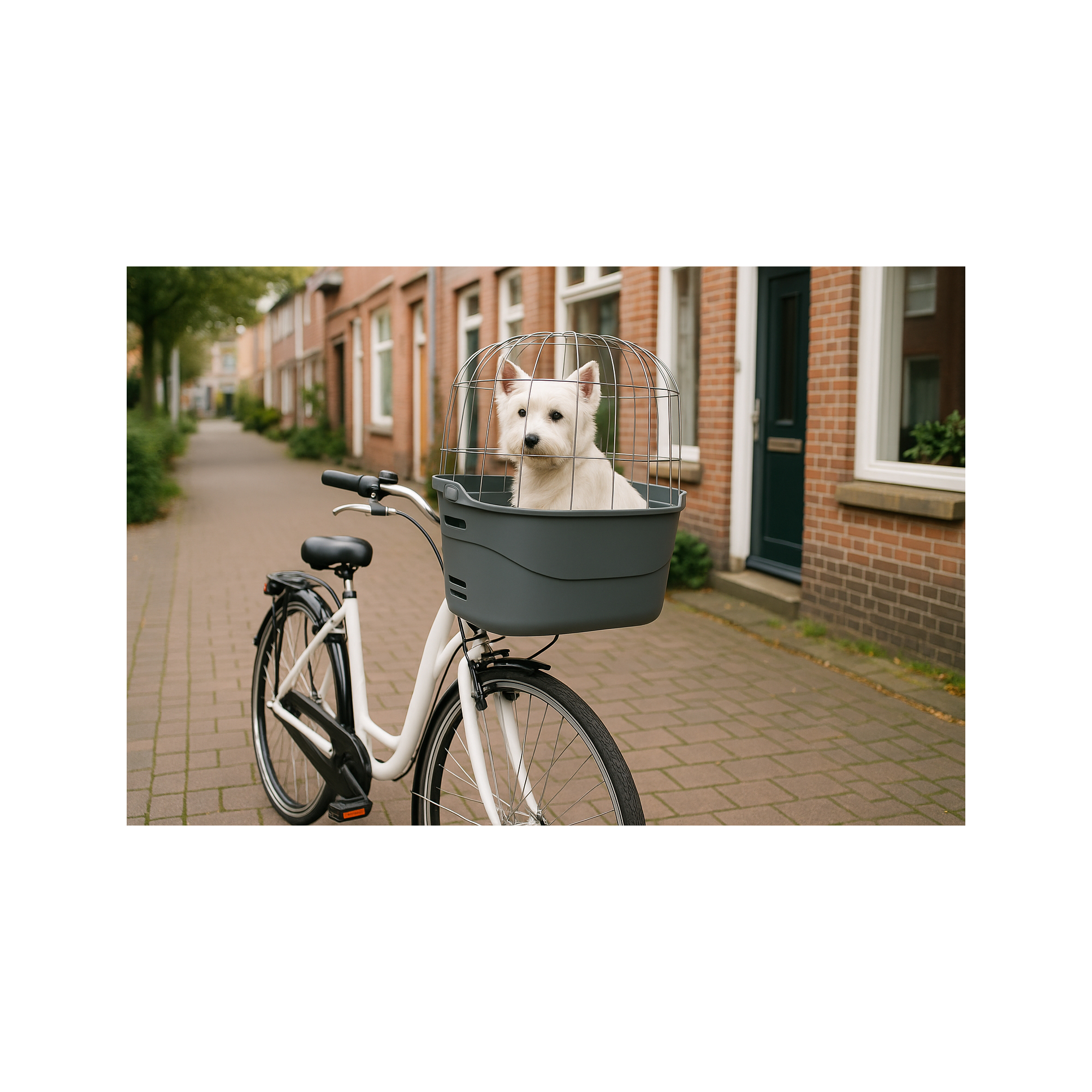Trixie Handlebar Bike Basket For Pets