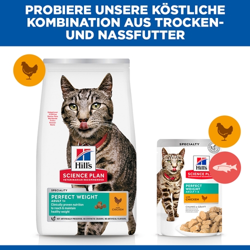 Hill's Science Plan Adult Perfect Weight Katzenfutter