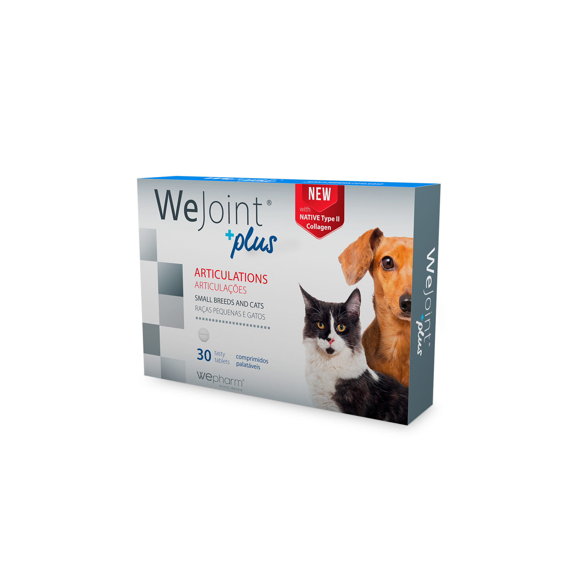 WeJoint Plus - Kleine Hond en Kat - 30 tabletten