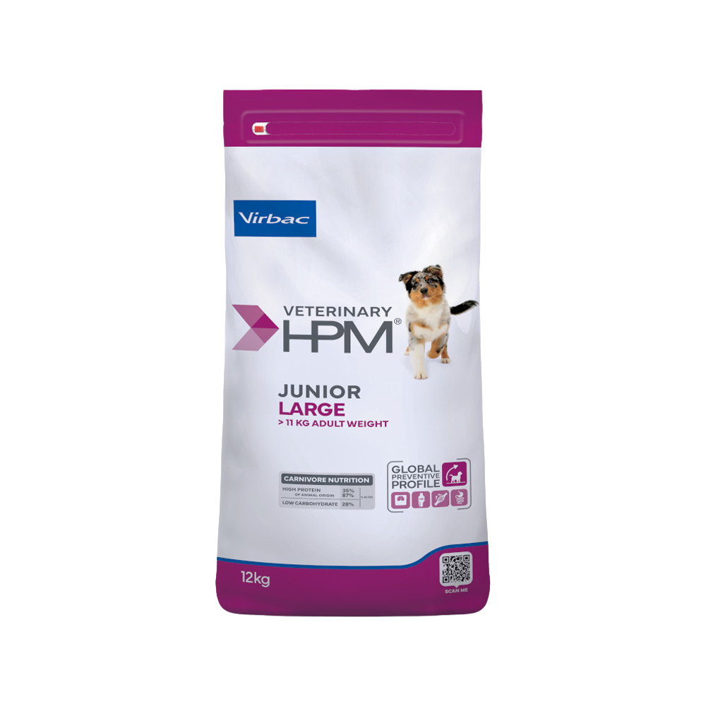 Virbac Veterinary Hpm - Junior Dog - Large Hundefutter - 12 Kg