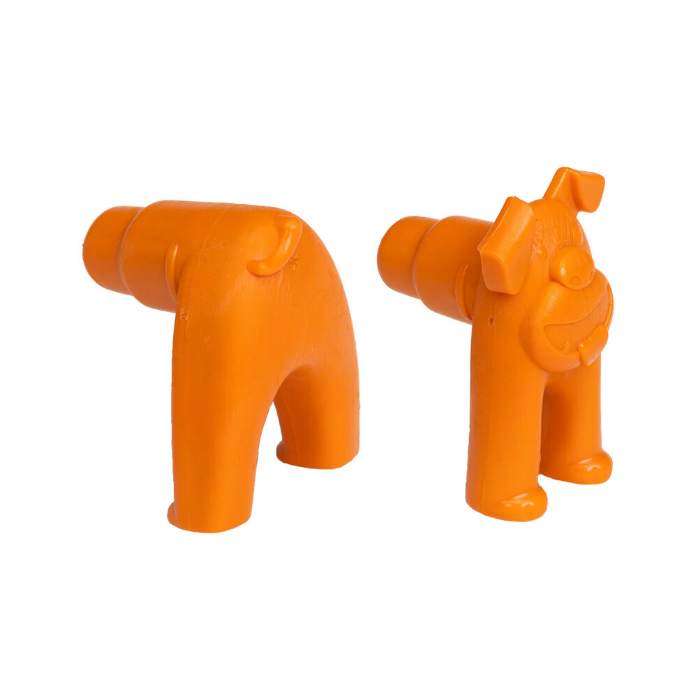 West Paw Toppl Stopper - Tangerine Orange