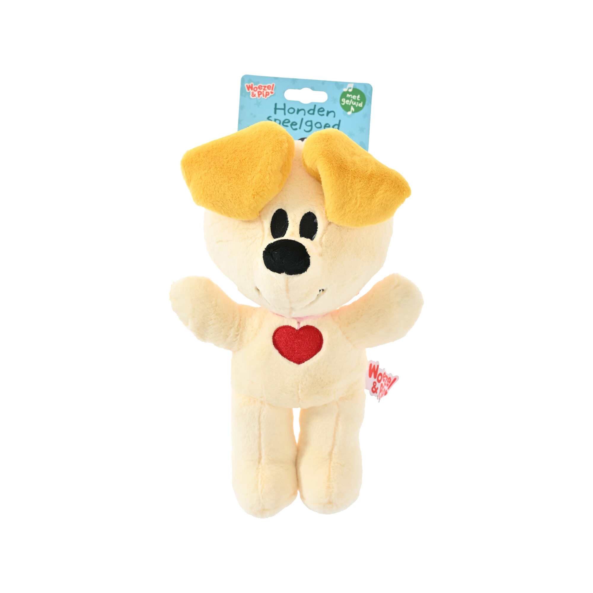 Woezel & Pip Pluche + Touwskelet - Pip - 23 cm