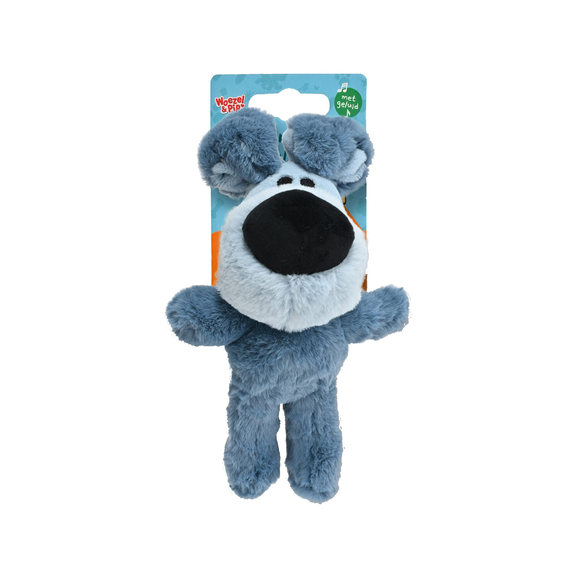 Woezel & Pip Pluche + Touwskelet - Woezel - 23 cm