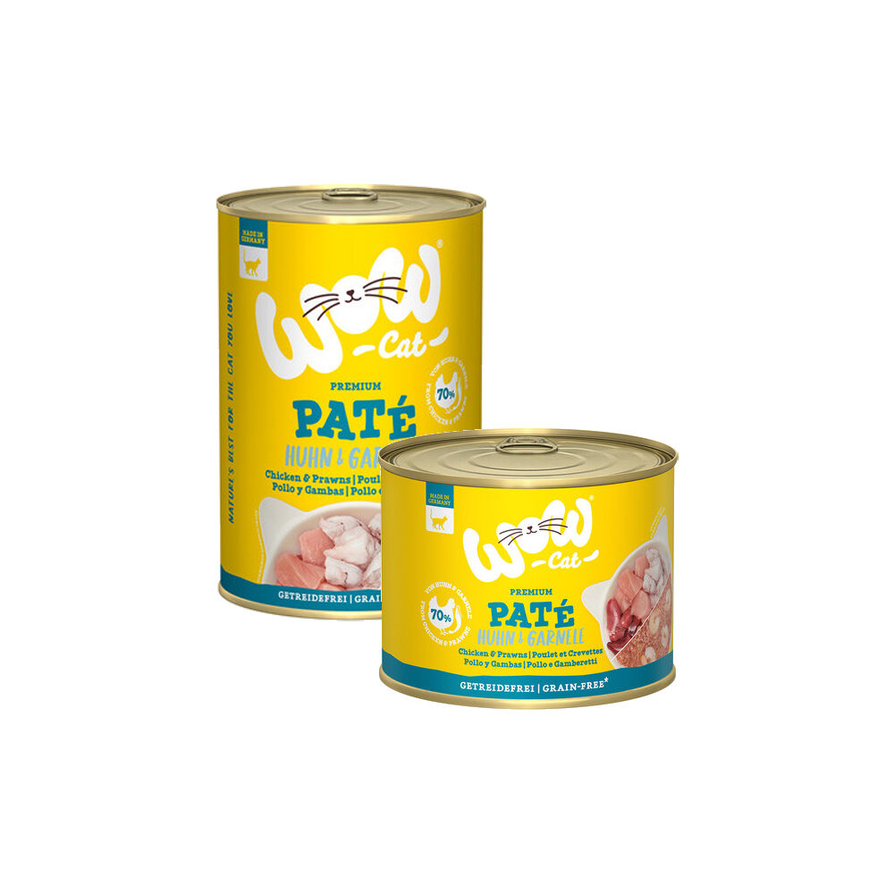 WOW Cat Wet Adult - Huhn & Garnelen