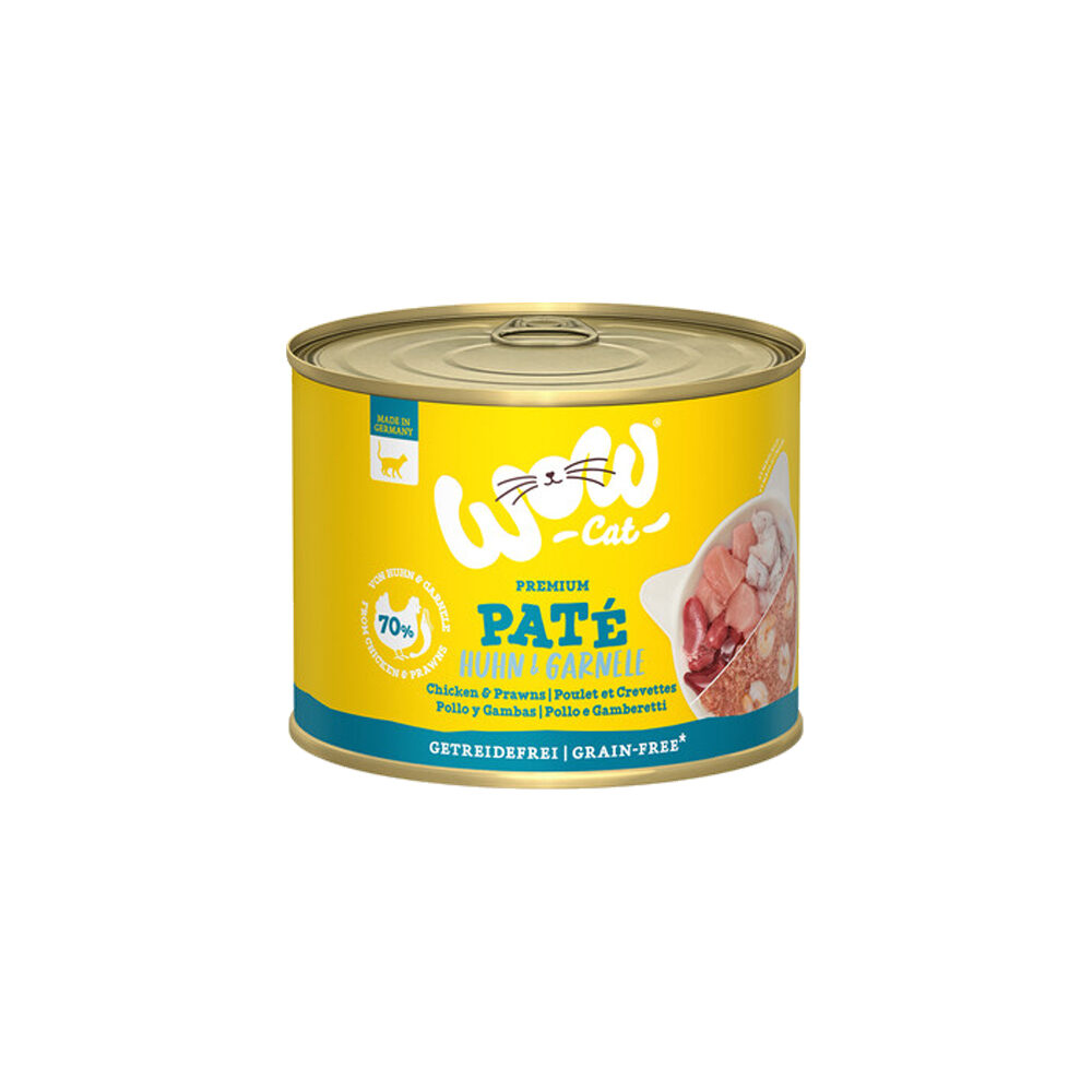 WOW Cat Wet Adult - Huhn & Garnelen - 200 g