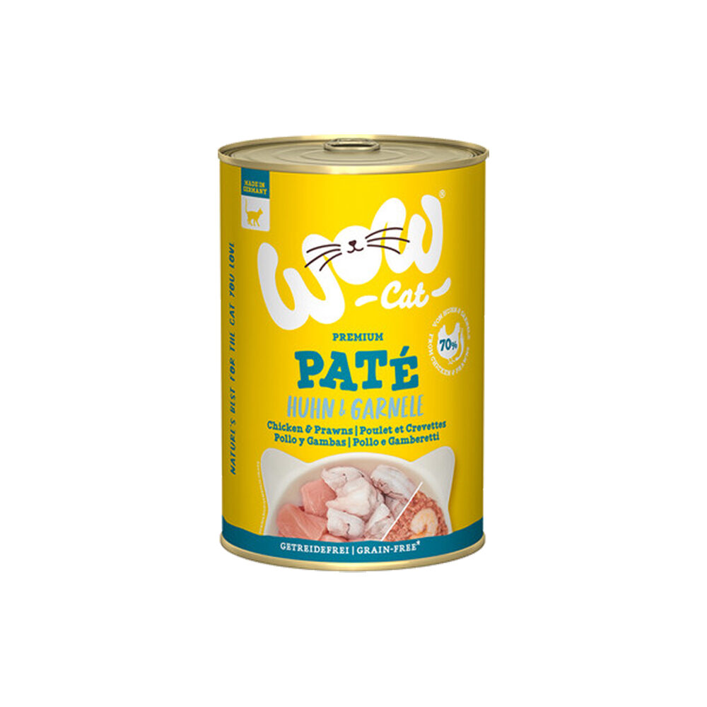 WOW Cat Wet Adult - Huhn & Garnelen - 400 g