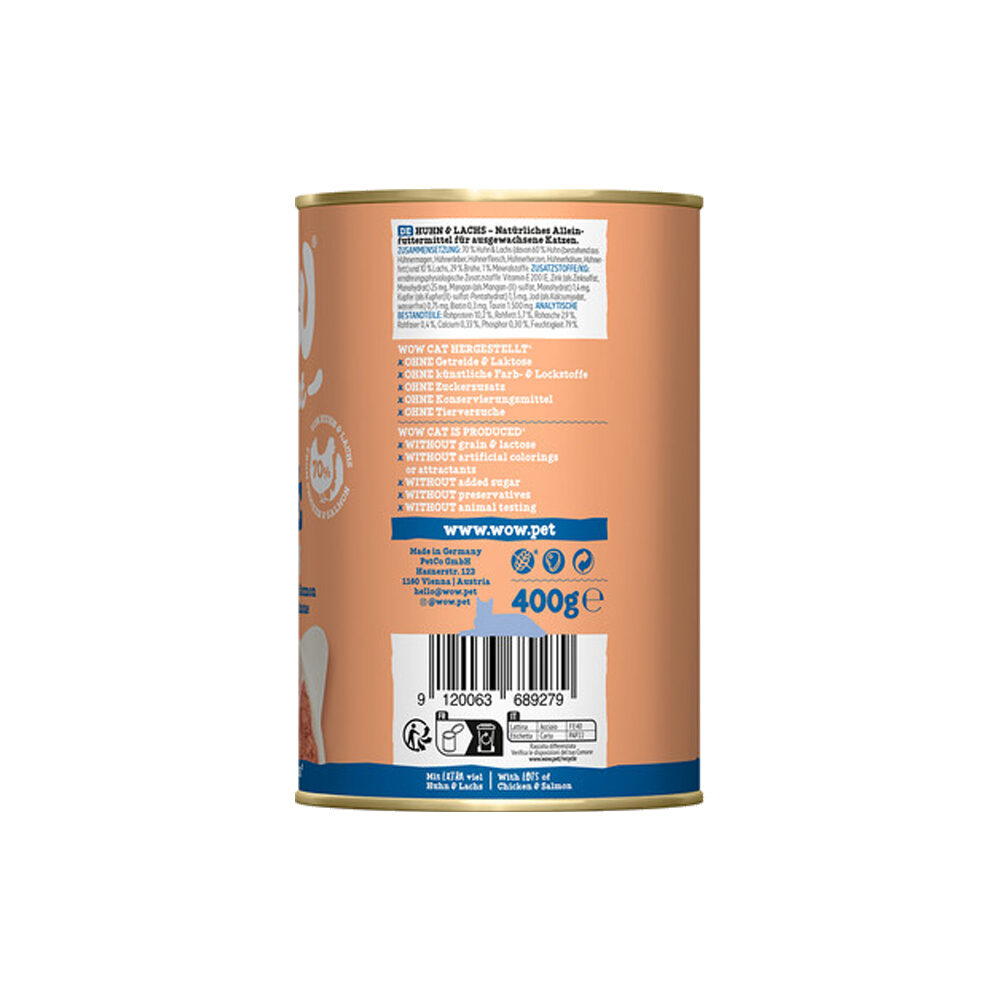 WOW Cat Wet Adult - Huhn & Lachs