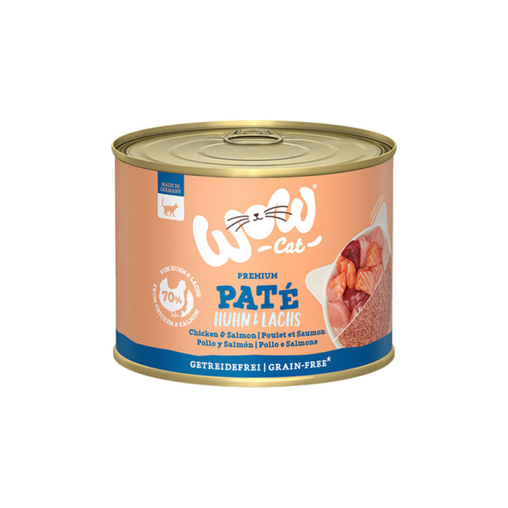 WOW Cat Wet Adult - Huhn & Lachs - 200 g