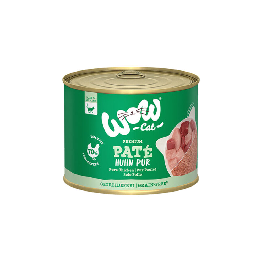 WOW Cat Nassfutter Adult - Reines Huhn - 200 g