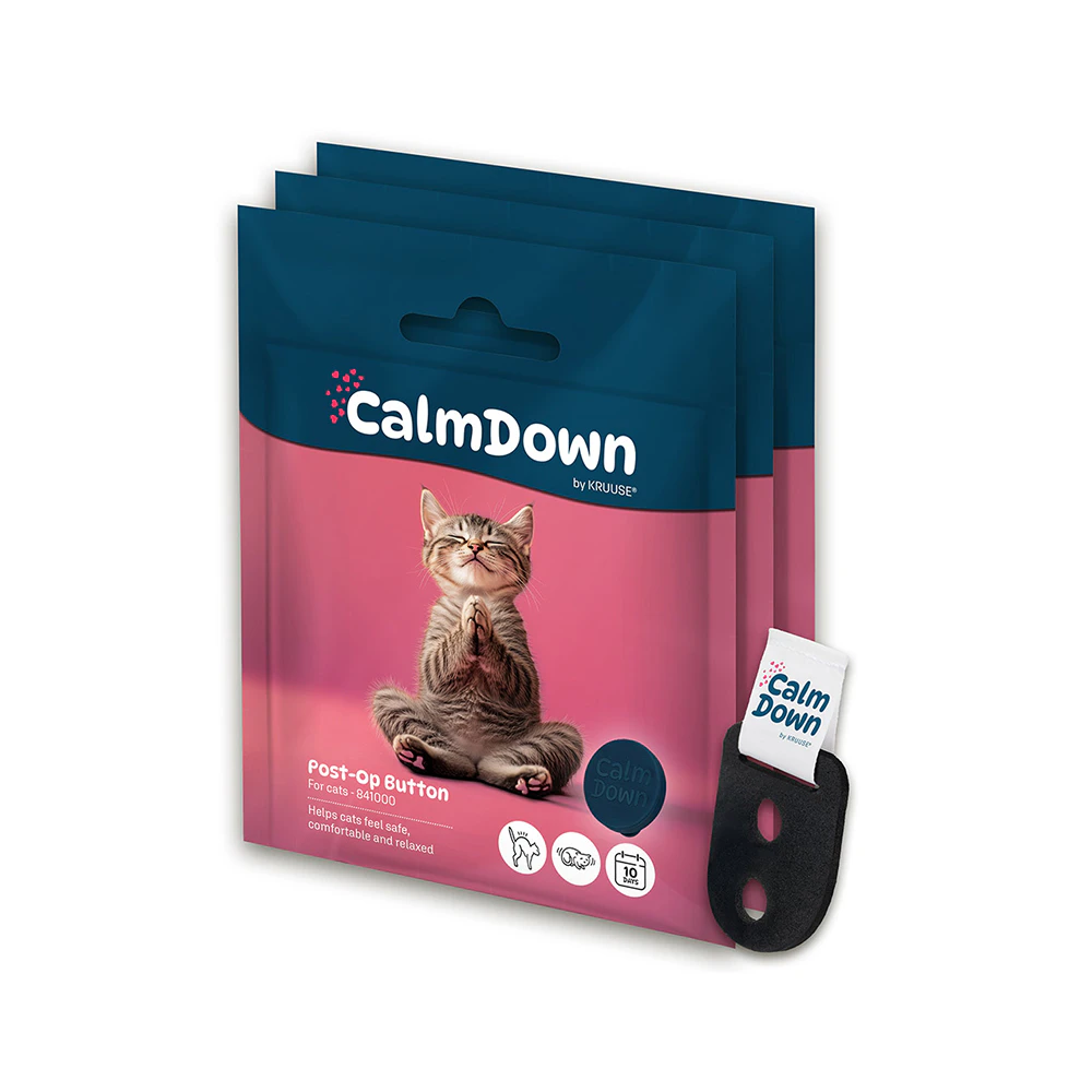 Kruuse CalmDown Tag & Button dla kota - Multi Use