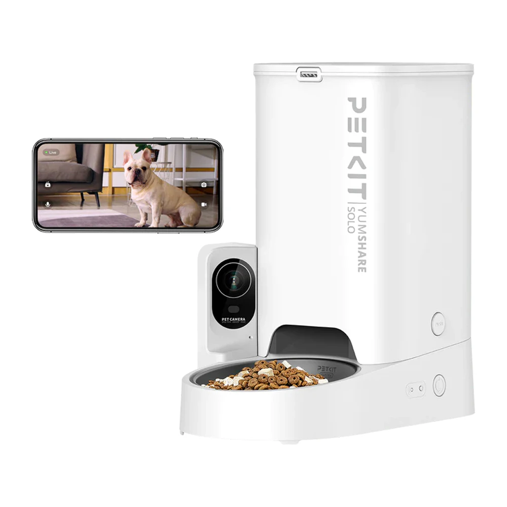 PETKIT YumShare Solo 2 Automatic Feeder with Camera