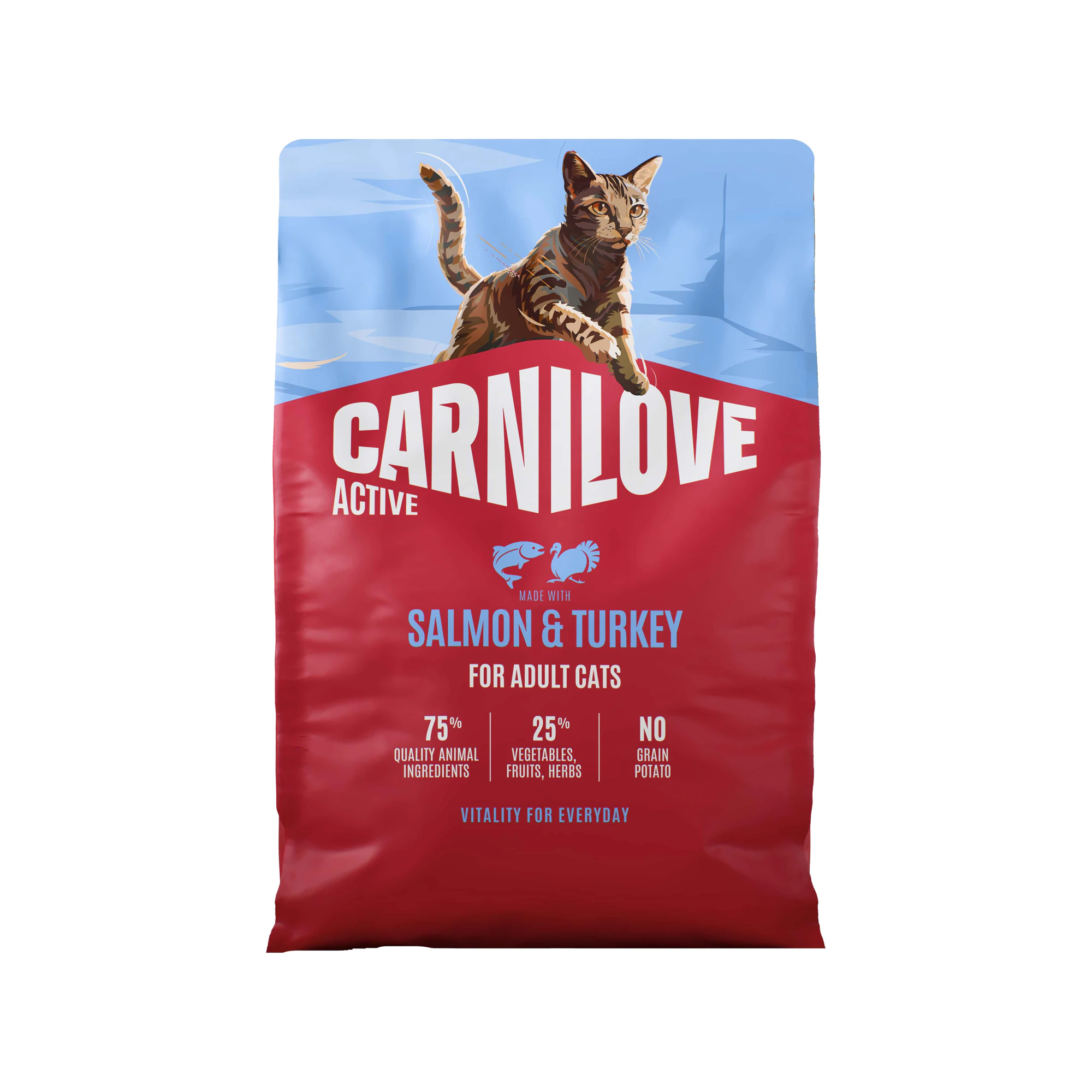 Carnilove Active Cat - Salmon & Turkey - 2 x 2 kg