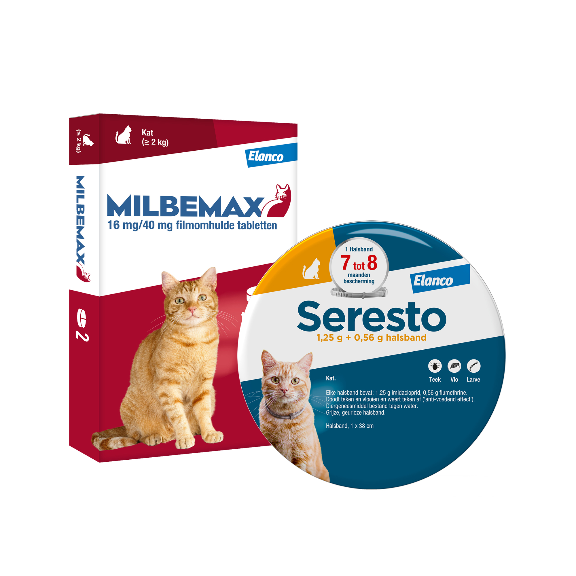 Elanco Preventiepakket Buitenkat 2 - 8 kg