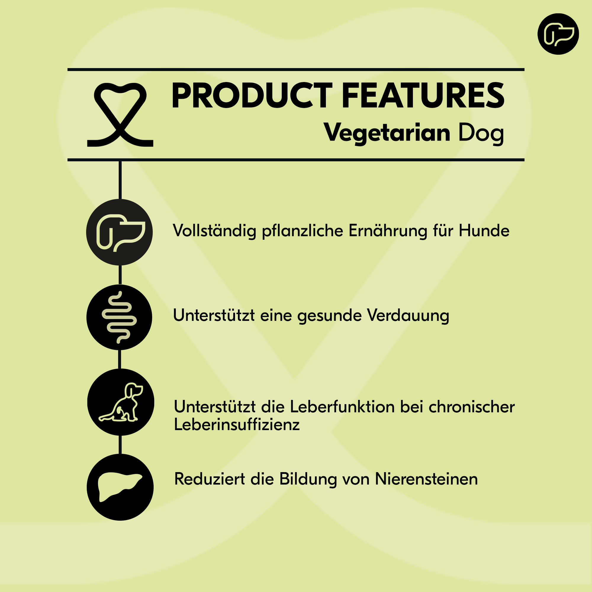 Vetality Vegetarian – Hundefutter