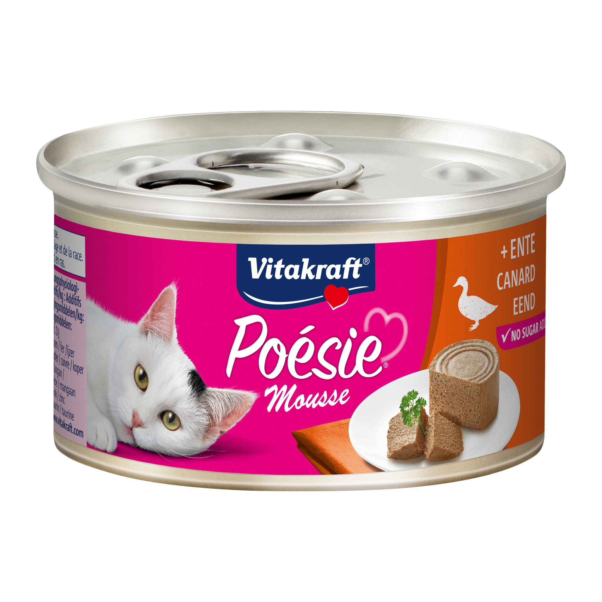 Vitakraft Poésie Mousse Eend - 12 x 85 g