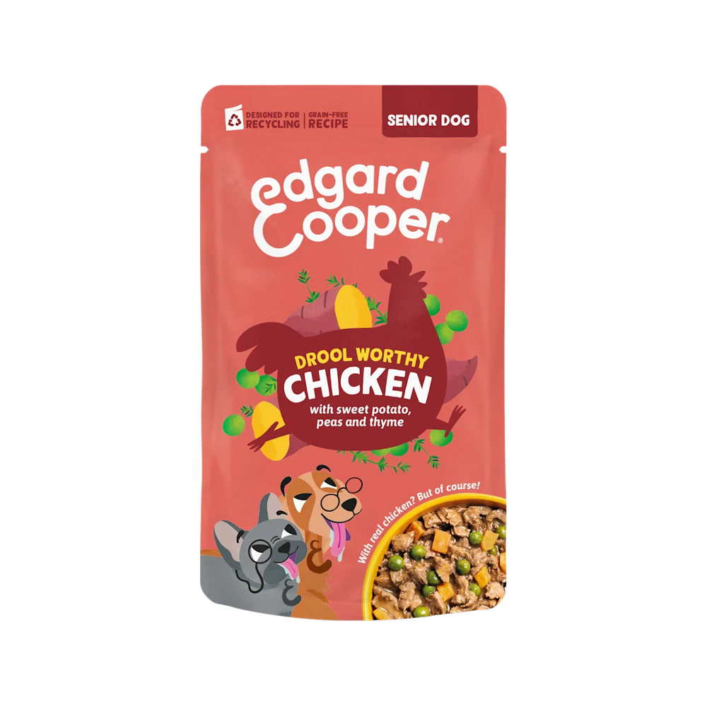 Edgard & Cooper Senior - Drool Worthy Kip - Buste Cibo Umido