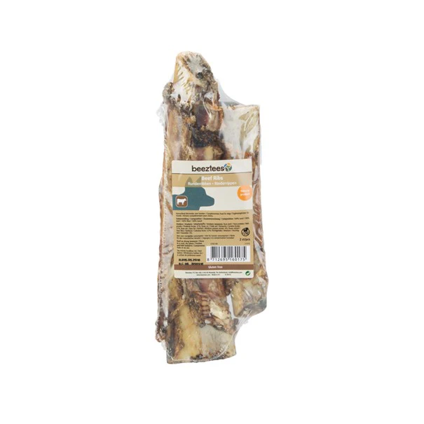 Beeztees Runderrib - 5 x 2 Stuks