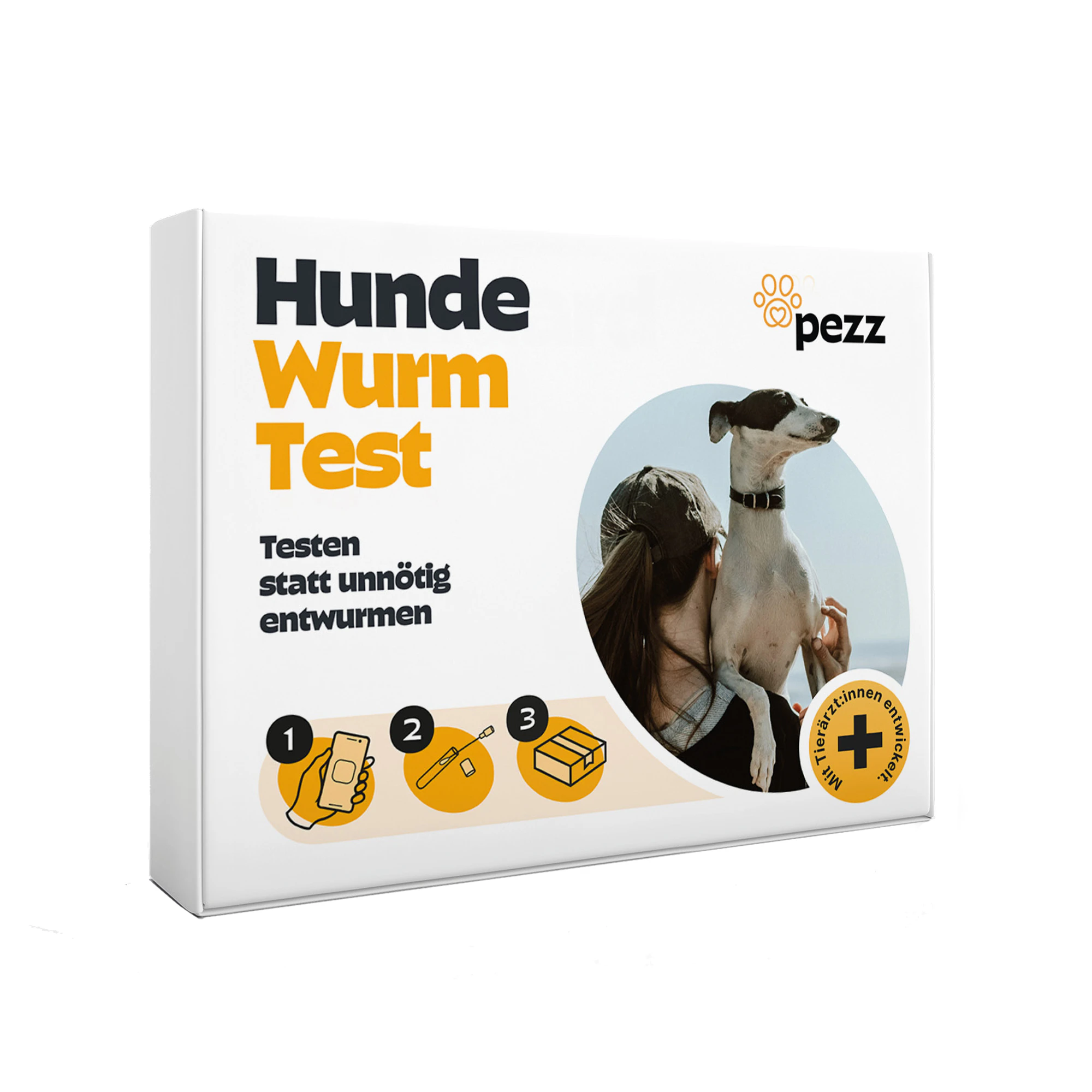 Pezz Standard Wurmtest Hund - 1 Stück