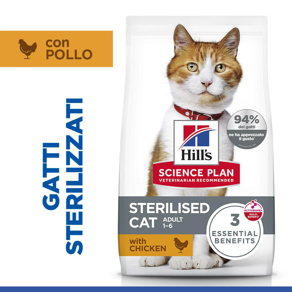 Hill's Science Plan Sterilised Cat - Adult - Pollo