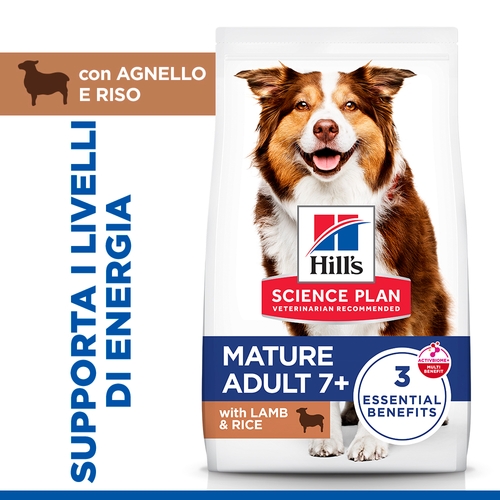 Hill's Science Plan - Medium - Mature Adult 7+ - Agnello e Riso
