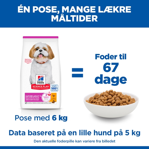 Hill's Science Plan Small & Mini - Mature Adult 7+ - Kylling