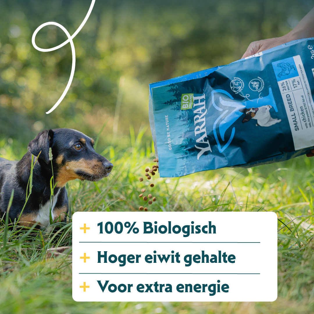 Yarrah - Droogvoer Hond voor kleine rassen Bio