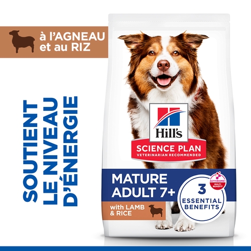 Hill's Science Plan - Medium - Mature Adult 7+ - Agneau & Riz