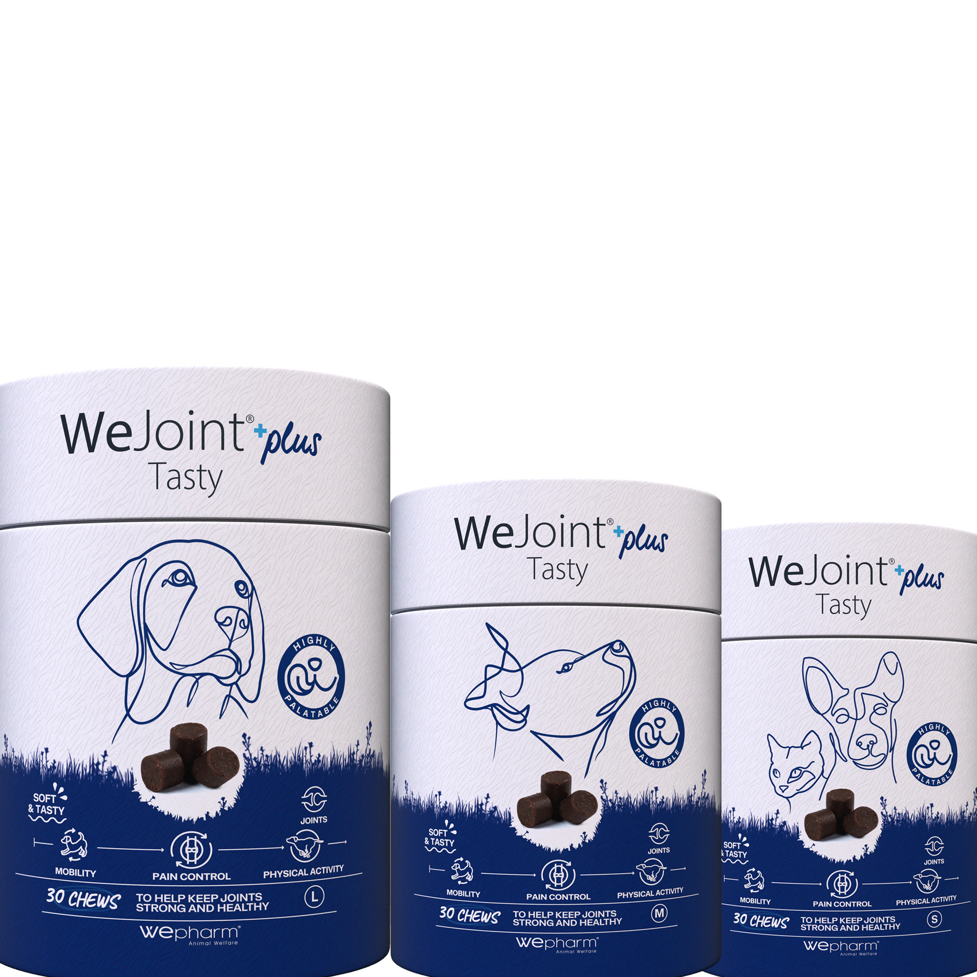 WePharm WeJoint Plus Tasty Large Breeds 30 soft-chews