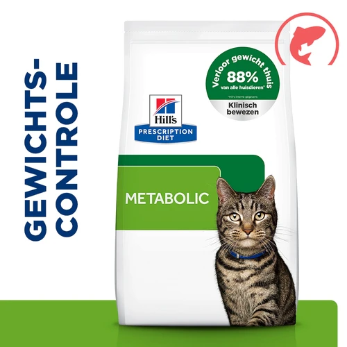 Hill's Metabolic Weight Management - Prescription Diet - Feline - Zalm