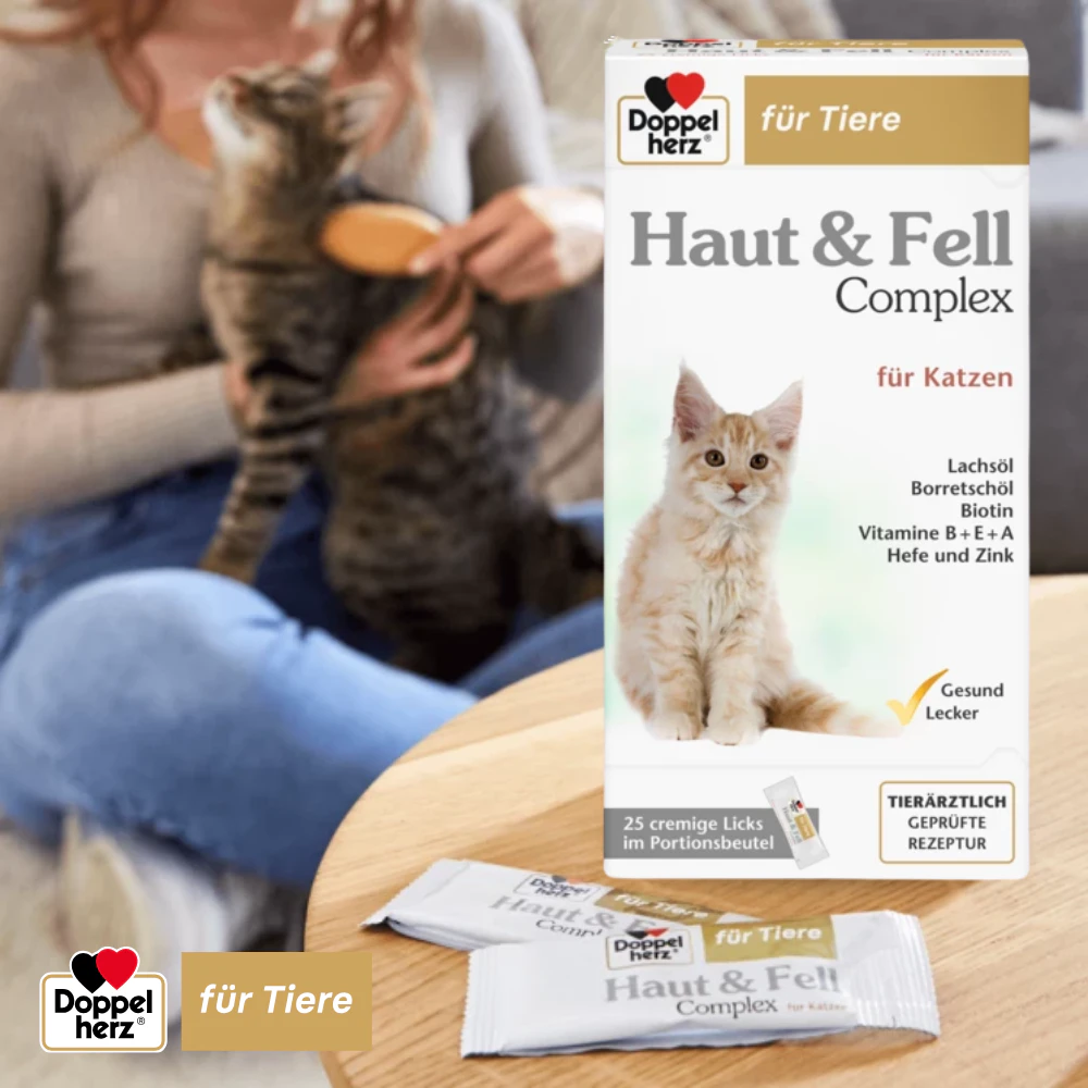 Doppelherz Haut & Fell Complex für Katzen