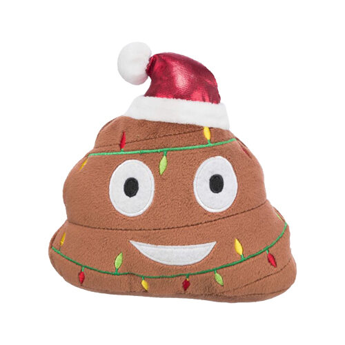 Xmas emoticon, pluche, 17 cm