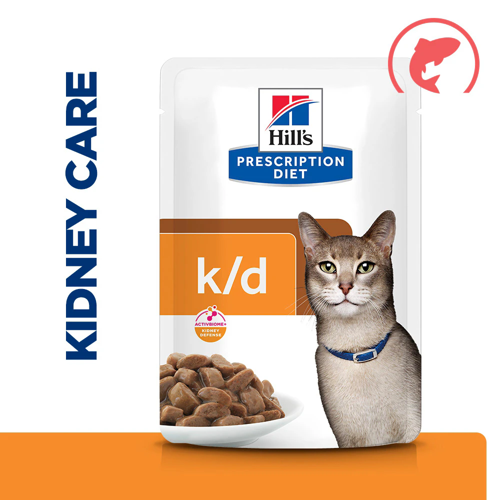 Hill's k/d Kidney Care - Prescription Diet - Feline - Meal Pouch
