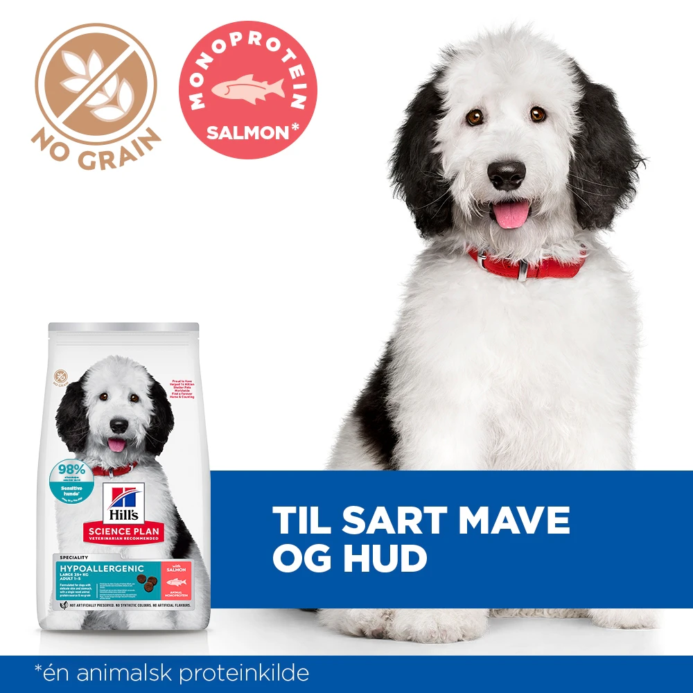 Hill's Science Plan Hypoallergenic Adult Large Dog Food - Laks