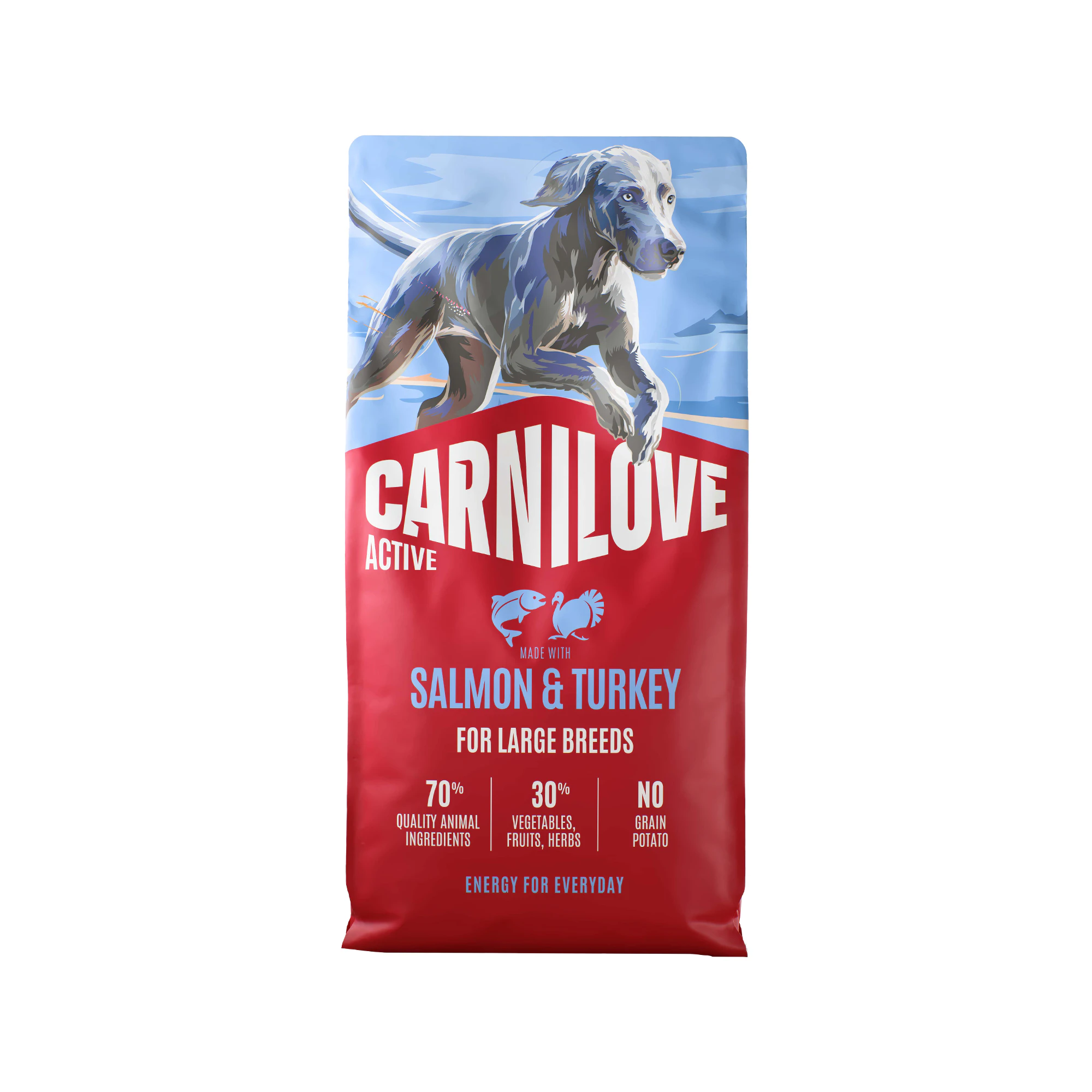Carnilove Active Large Breed - Zalm & Kalkoen - 12 kg