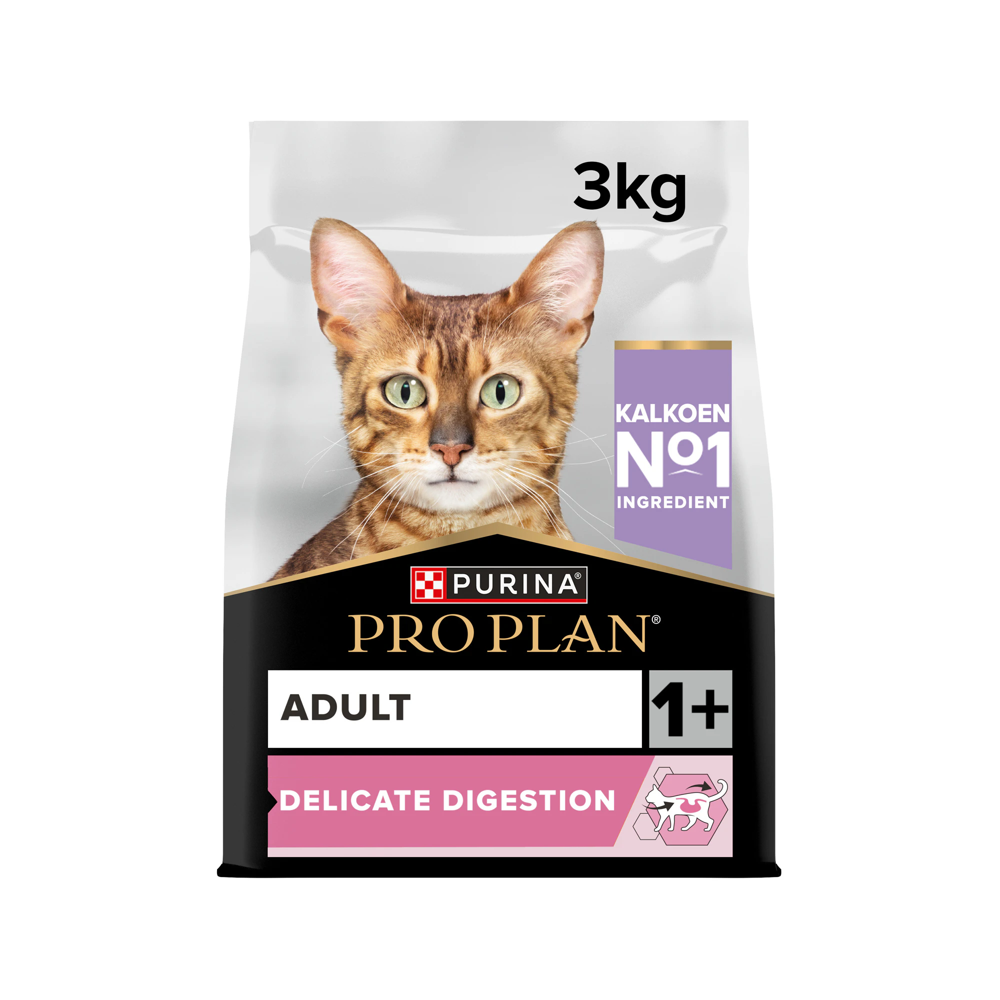 Purina Pro Plan Cat Delicate - Turkey - 3 kg