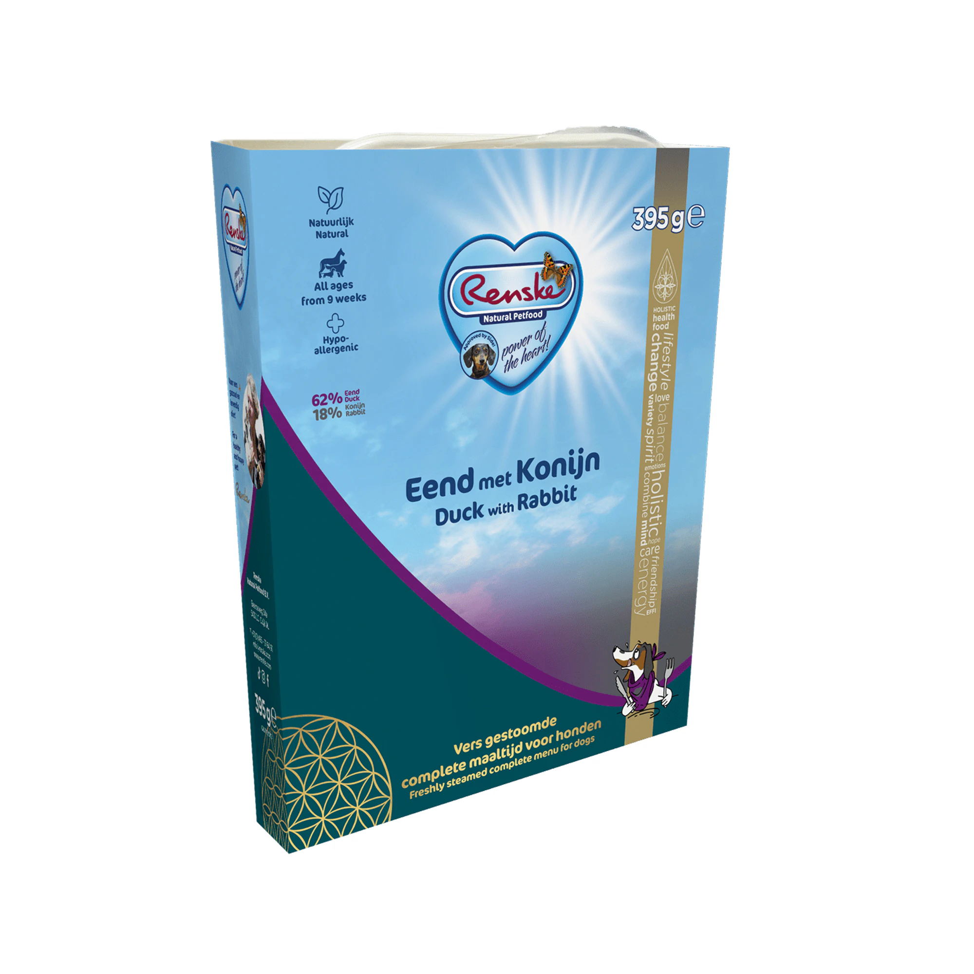 Renske Vers Vlees - Eend met konijn - 20 x 395 g