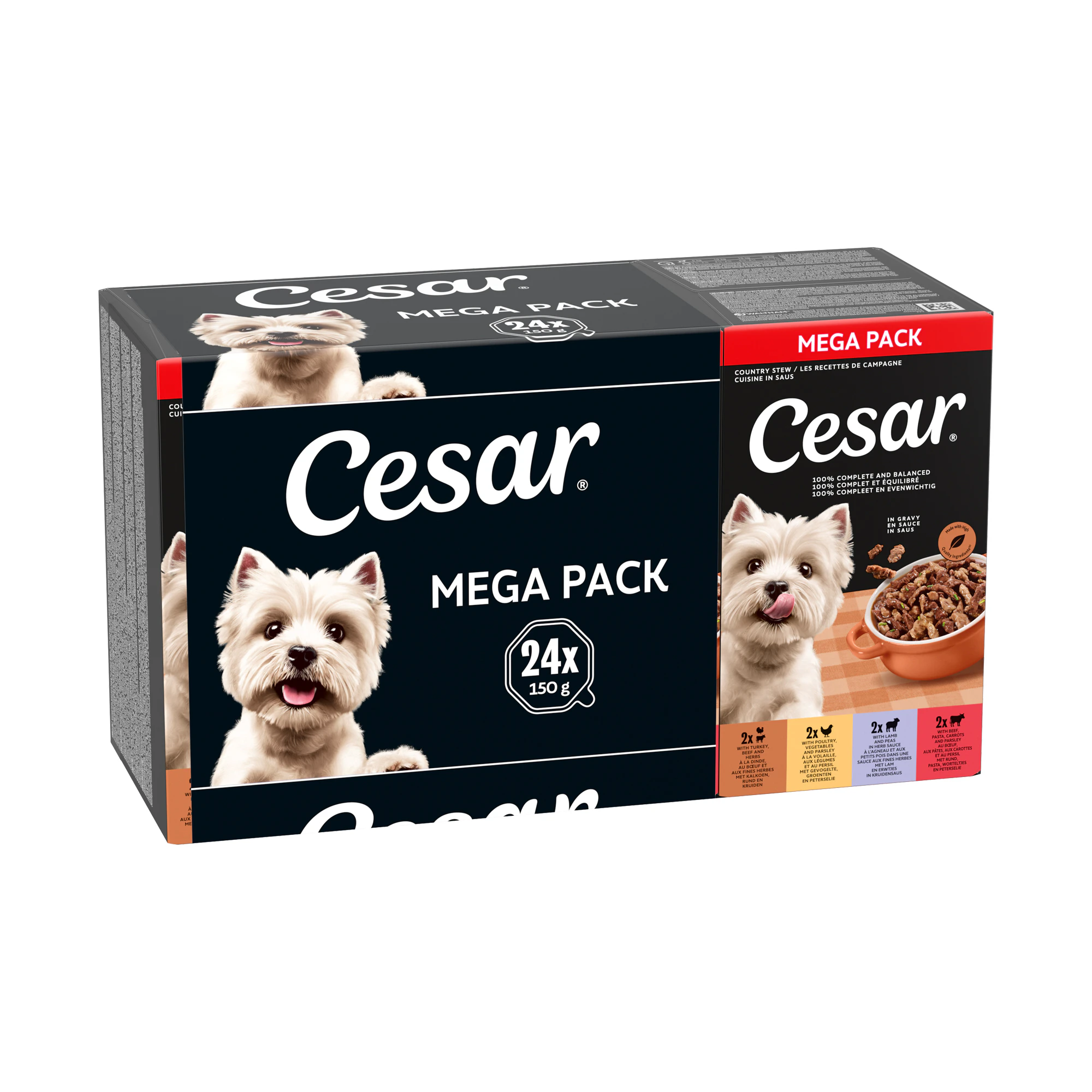 Cesar Cuisine en Sauce - Mega Pack