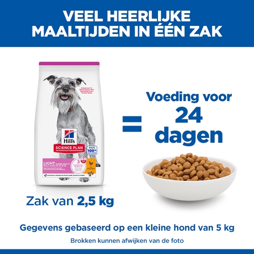 Hill's Science Plan Small & Mini - Mature Adult 7+ - Light - Kip