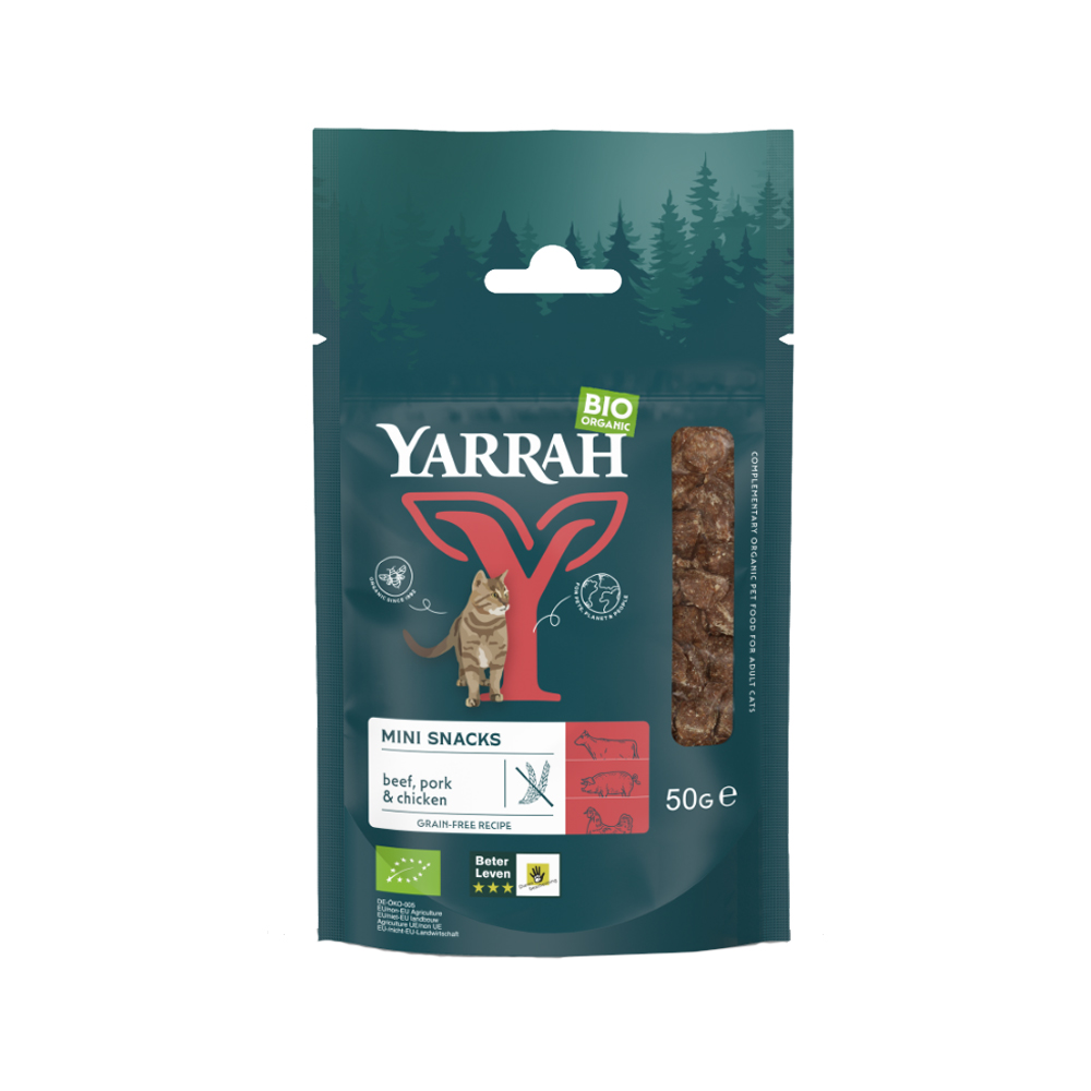 Yarrah - Katzen Mini Snack Bio