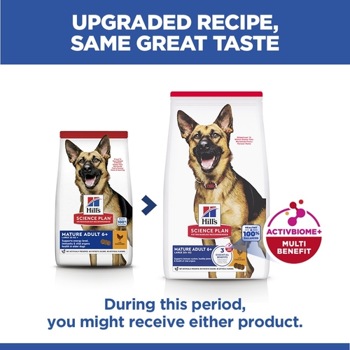 Hill's Science Plan - Large Breed - Mature Adult 6+ - Chicken